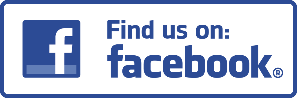 Find us on Facebook logo